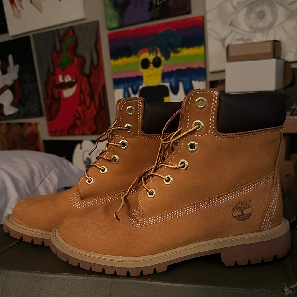 Timberland Wheat Nubuck Boots